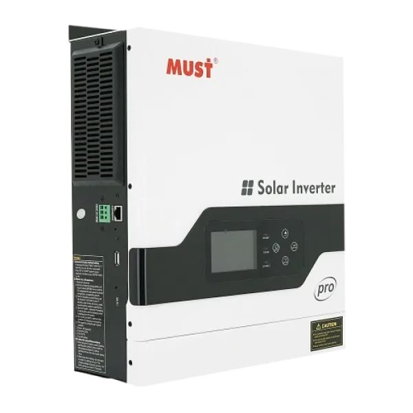 Інвертор MUST PV18-2012PRO 2000Вт 12В 80A однофазний чиста синусоїда