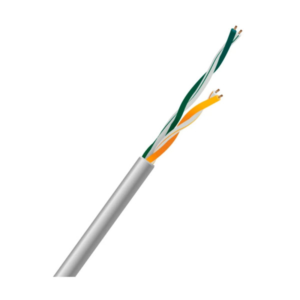 Кабель вита пара UTP CAT5E CU 0.5 2PR PVC Indoor Kraft 305m