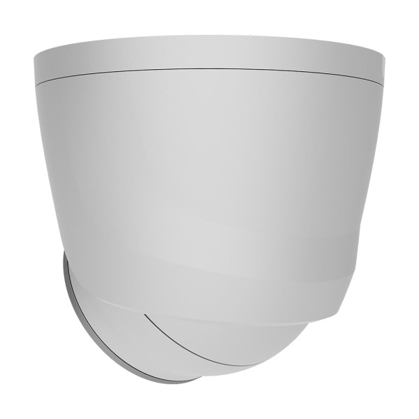 IP-відеокамера 8Mp Ajax TurretCam HLVF (8 Mp) White f=2.8-12mm, ІЧ+LED-підсвічування, з мікрофоном