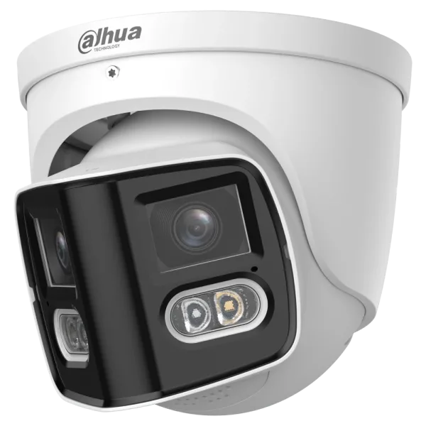 IP відеокамера Dahua DH-IPC-PFW2849S-A180-S-PV (2.8мм) 2x4MP Duo