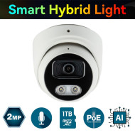 IP-відеокамера 2 Мп SEVEN IP-7212PA-DL white 2,8 мм з розумним подвійним підсвічуванням