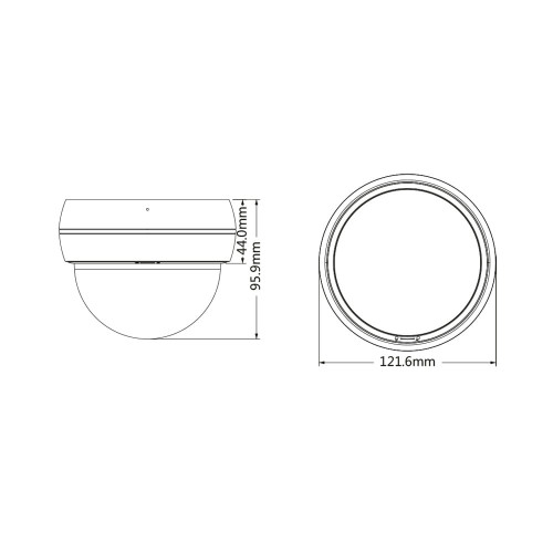 IP-відеокамера 5Mp TVT TD-9552E3B-A (D/AZ/PE/IR2) f=2.8-12mm з мікрофоном