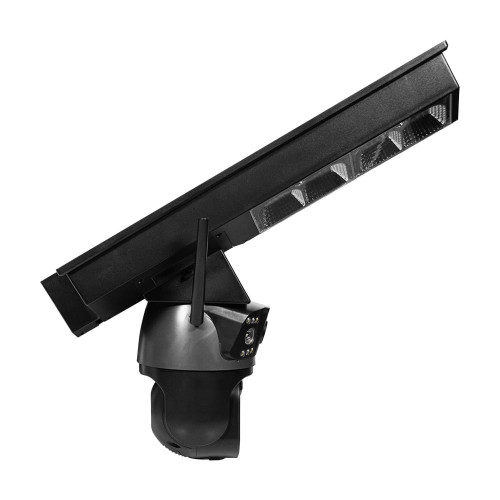 IP PTZ-відеокамера автономна з WiFi, прожектором та сонячною панеллю 3Mp+3Mp+3Mp Light Vision VLC-1030WIA10ZL/2C (Lamp+Solar) f=4mm, на акумуляторних батареях