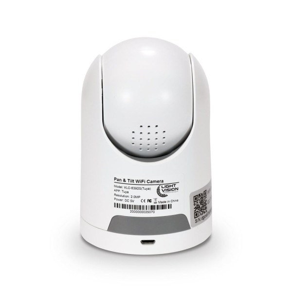IP-відеокамера поворотна з WiFi 2Mp Light Vision VLC-6392S(Tuya) f=3.6mm