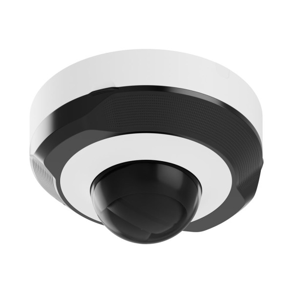 IP-відеокамера 5Mp Ajax DomeCam Mini (5 Mp/4 mm) (8EU) ASP White f=4mm з мікрофоном