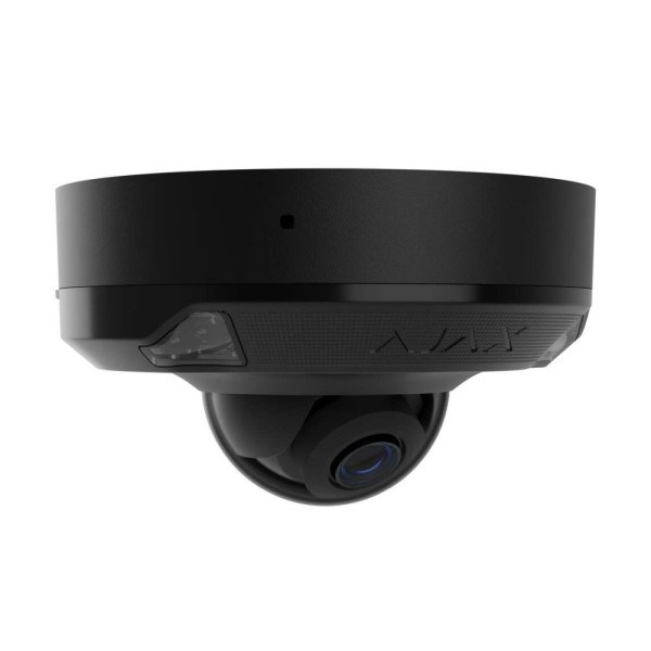 IP-відеокамера 5Mp Ajax DomeCam Mini HL (5 Mp/2.8 mm) Black f=2.8mm, ІЧ+LED-підсвічування, з мікрофоном