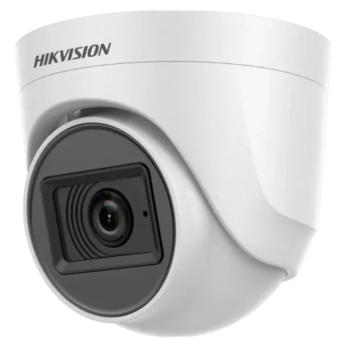 Turbo HD відеокамера Hikvision DS-2CE76H0T-ITPFS 5МП (2.8мм) з мікрофоном