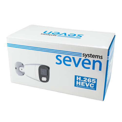 IP-відеокамера 2 Мп вулична SEVEN IP-1022PA white 2,8 мм