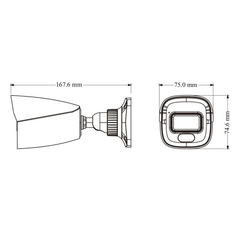 IP-відеокамера 4Mp TVT TD-9441S4-C(D/PE/AW2) White f=2.8mm, ІЧ+LED-підсвічування, з мікрофоном