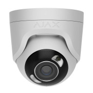 IP-відеокамера 8Mp Ajax TurretCam HL (8 Mp/4 mm) White f=4mm, ІЧ+LED-підсвічування, з мікрофоном