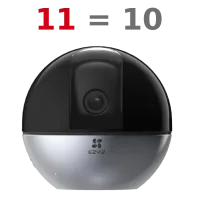 Комплект Ezviz E6 (5W2F,4mm cs-e6) Wi-Fi