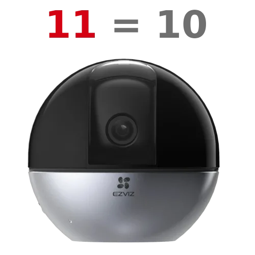 Комплект Ezviz E6 (5W2F,4mm cs-e6) Wi-Fi