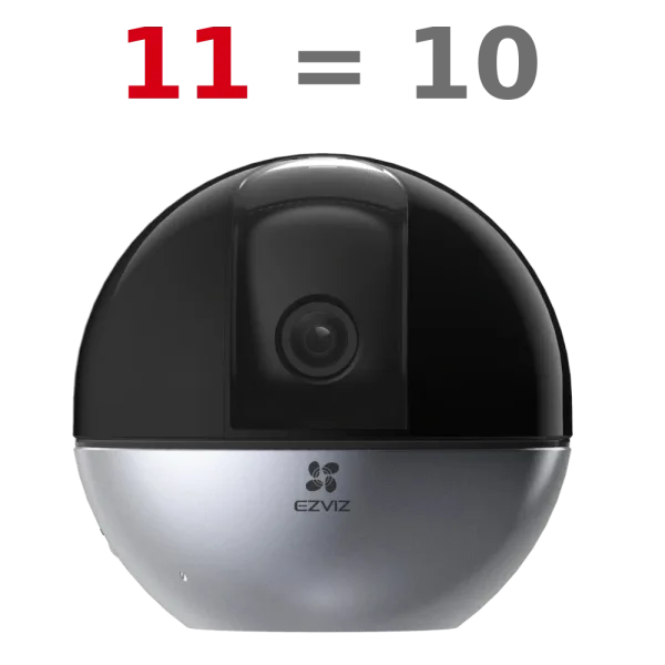 Комплект Ezviz E6 (5W2F,4mm cs-e6) Wi-Fi