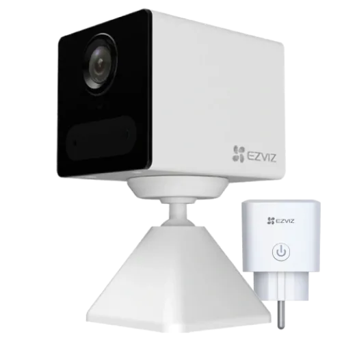 Комплект камера та розетка Ezviz CS-CB2 (1080P,WH)+CS-T30-10B-EU
