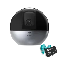 Комплект камера Ezviz E6 + карта пам'яті CS-CMT-CARDT32G-D