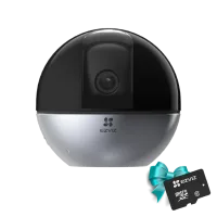 Комплект камера Ezviz E6 + карта пам'яті CS-CMT-CARDT32G-D