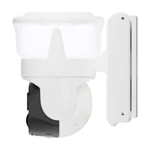 IP PTZ-відеокамера автономна з WiFi, прожектором та сонячною панеллю 3Mp Light Vision VLC-6103WLS White (Lamp+Solar) (CareCam Pro) f=3.6mm, на акумуляторних батареях