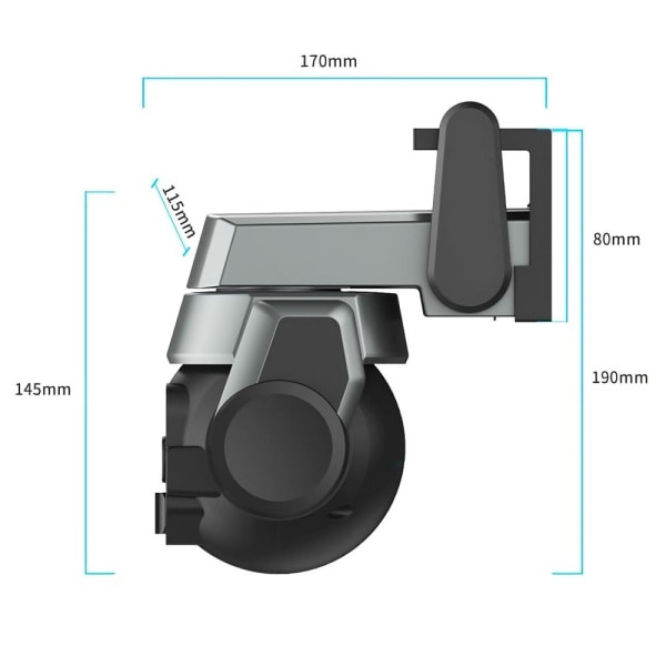 IP PTZ-відеокамера з WiFi 5Mp Light Vision VLC-9656WIA f=4mm, ІЧ+LED-підсвічування, з мікрофоном