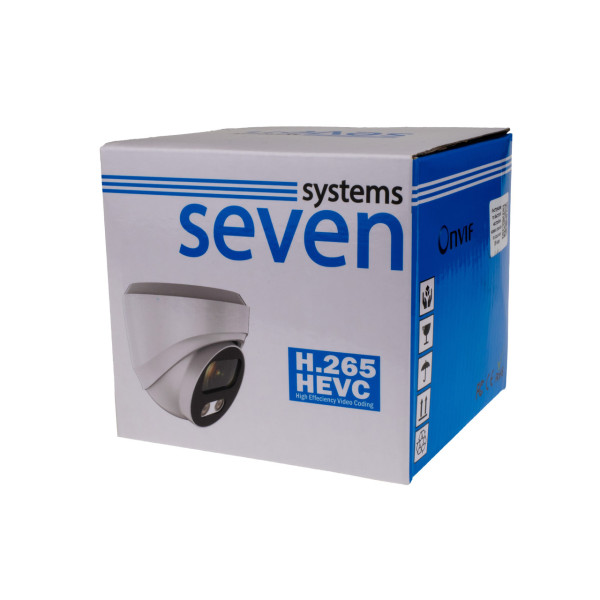 IP-відеокамера 2 Мп SEVEN IP-7212PA Lite white 2,8 мм