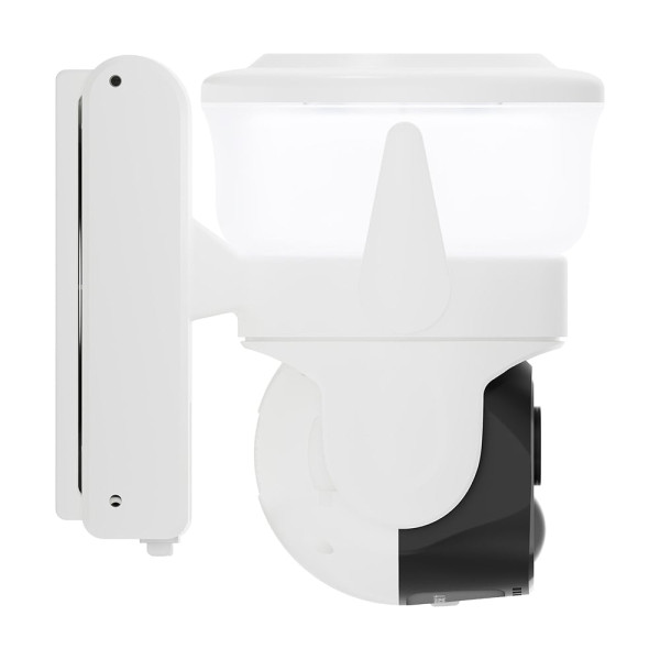 IP PTZ-відеокамера автономна з WiFi, прожектором та сонячною панеллю 3Mp Light Vision VLC-6103WLS White (Lamp+Solar) (CareCam Pro) f=3.6mm, на акумуляторних батареях