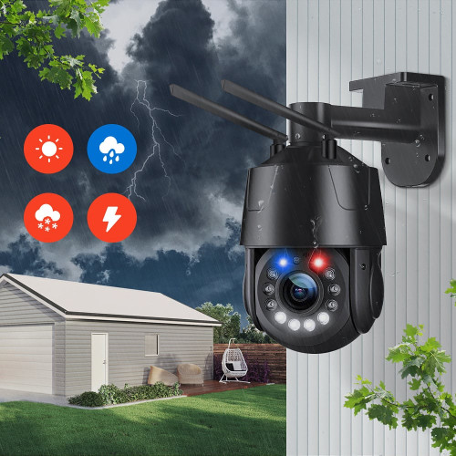 IP PTZ-відеокамера з WiFi 8Mp Light Vision VLC-9808-PTZ20(CamHi) f=4.7-94mm 20x, з мікрофоном