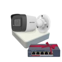 Комплект Hikvision DS-2CD1041G0-I 4МП (2.8мм)