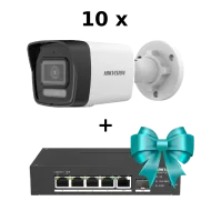 IP відеокамера Hikvision DS-2CD1043G2-IUF 4МП (2.8мм) з мікрофоном