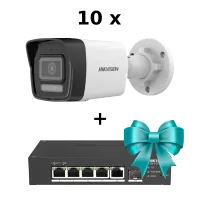 IP відеокамера Hikvision DS-2CD1043G2-IUF 4МП (2.8мм) з мікрофоном