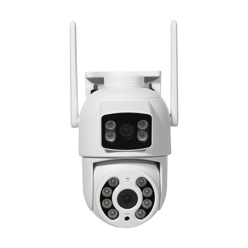 IP PTZ-відеокамера з WiFi 3Mp+3Mp Light Vision VLC-9130WI/2C (Tuya) f=3.6mm+3.6mm, ІЧ+LED-підсвічування, з мікрофоном
