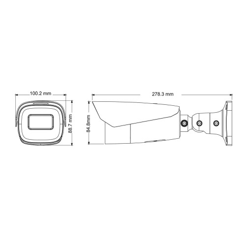 IP-відеокамера 2Mp TVT TD-9423A3BH-A-LR (D/AZ/PE/AR5) f=2.8-12mm з розпізнаванням номерів
