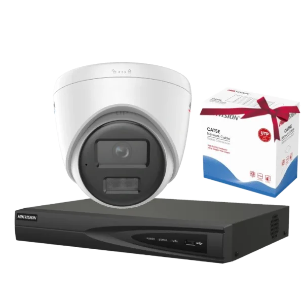 Комплект Hikvision DS-2CD1327G2H-LIUF 2МП (2.8мм)