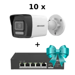 IP відеокамера Hikvision DS-2CD1043G2-IUF 4МП (4мм) із мікрофоном