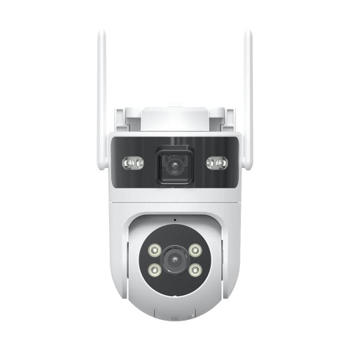 IP PTZ-відеокамера з WiFi 4Mp+4Mp Light Vision VLC-9304WI/2C (Tuya) f=4mm, ІЧ+LED-підсвічування, з мікрофоном