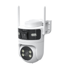 IP PTZ-відеокамера з WiFi 4Mp+4Mp Light Vision VLC-9304WI/2C (Tuya) f=4mm, ІЧ+LED-підсвічування, з мікрофоном