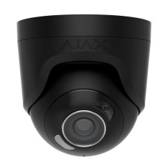 IP-відеокамера 8Mp Ajax TurretCam HL (8 Mp/2.8 mm) Black f=2.8mm, ІЧ+LED-підсвічування, з мікрофоном