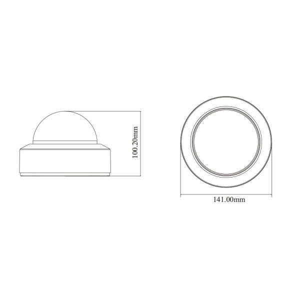 IP-відеокамера 4Mp TVT TD-9543S4-C(D/AZ/PE/AR3) f=2.8-12mm з мікрофоном