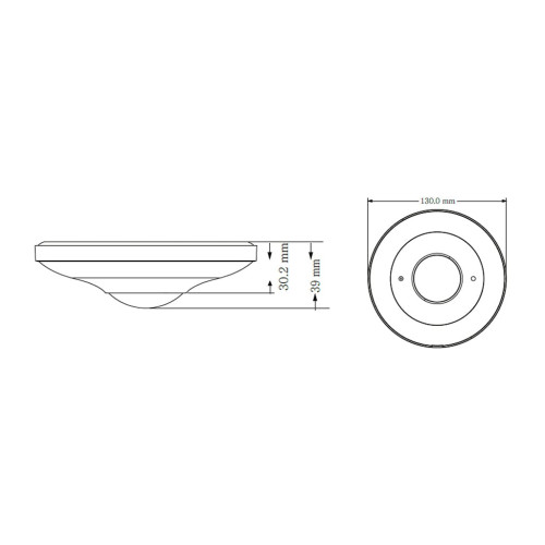 IP-відеокамера панорамна fisheye 6Mp TVT TD-9568E3B(D/PE/AR1) f=1.07mm