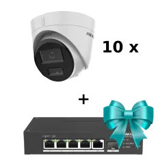 IP відеокамера Hikvision DS-2CD1343G2-LIUF 4МП (4мм) із мікрофоном