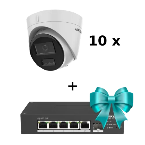 IP відеокамера Hikvision DS-2CD1343G2-LIUF 4МП (4мм) із мікрофоном