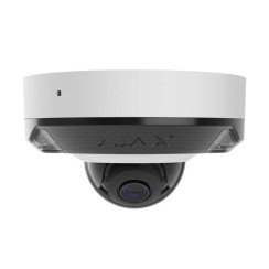 IP-відеокамера 8Mp Ajax DomeCam Mini HL (8 Mp/2.8 mm) White f=2.8mm, ІЧ+LED-підсвічування, з мікрофоном