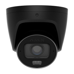 IP-відеокамера 5Mp Ajax TurretCam HLVF (5 Mp) Black f=2.8-12mm, ІЧ+LED-підсвічування, з мікрофоном