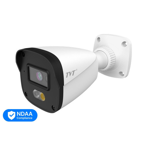 IP-відеокамера 2Mp TVT TD-9421S4L-C(D/PE/AW1) White f=2.8mm, ІЧ+LED-підсвічування, з мікрофоном