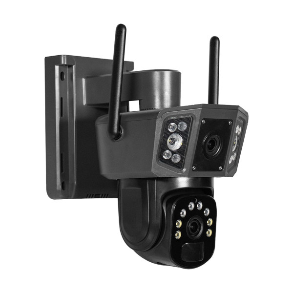 IP PTZ-відеокамера автономна з 4G та сонячною панеллю 3Mp+3Mp Light Vision VLC-9230IG/2C3S (Solar) f=4mm, на акумуляторних батареях