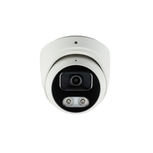 IP-відеокамера 8 Мп SEVEN IP-7218PA-DL white 2,8 мм з розумним подвійним підсвічуванням