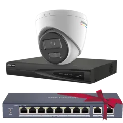 Комплект Hikvision DS-2CD1347G2H-LIUF 4МП (4мм)