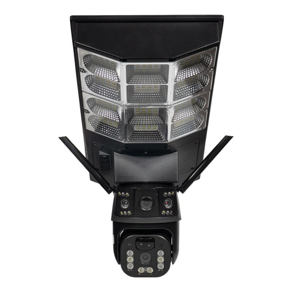 IP PTZ-відеокамера автономна з WiFi, прожектором та сонячною панеллю 3Mp+3Mp Light Vision VLC-1030WIA/2C (Lamp+Solar) f=4mm, на акумуляторних батареях