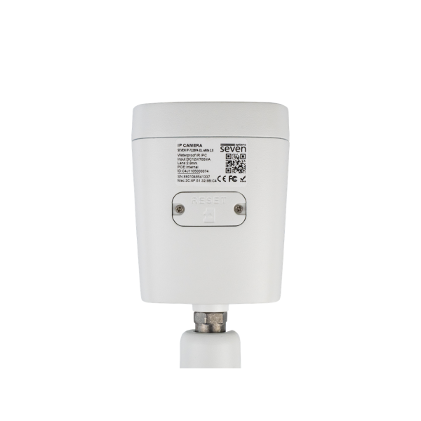 IP-відеокамера 8 Мп SEVEN IP-7228PA-DL white 2,8 мм з розумним подвійним підсвічуванням
