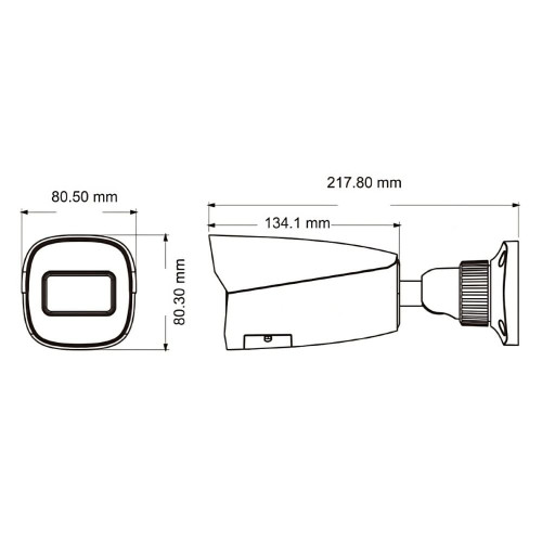IP-відеокамера 5Mp TVT TD-9452E3B-A (D/AZ/PE/AR3) f=2.8-12mm з мікрофоном