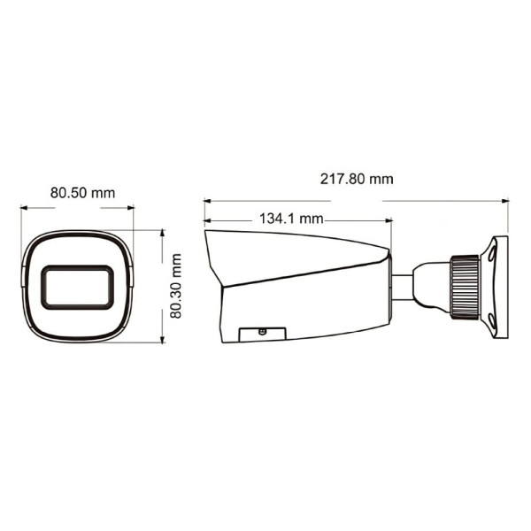 IP-відеокамера 5Mp TVT TD-9452E3B-A (D/AZ/PE/AR3) f=2.8-12mm з мікрофоном