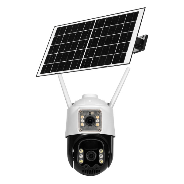 IP PTZ-відеокамера автономна з 4G та сонячною панеллю 3Mp+3Mp Light Vision VLC-9530IG/2C3S (Solar) f=4mm, на акумуляторних батареях
